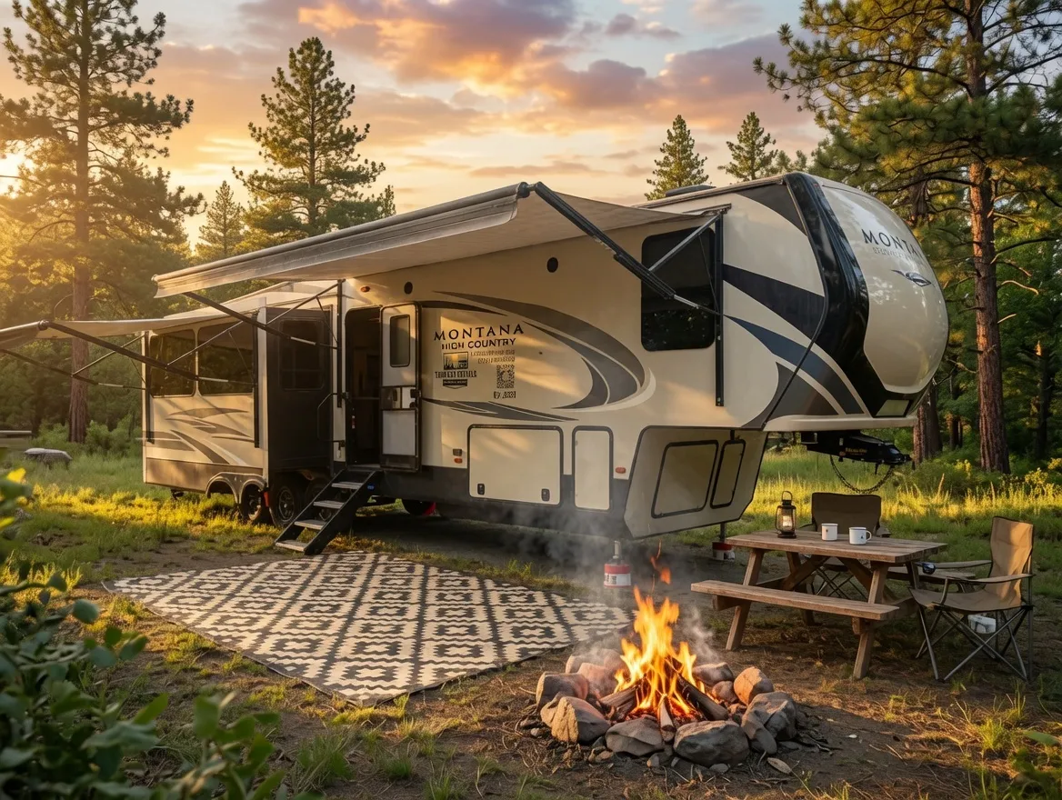 *Montana High Country 330-RL, rear living king front bed room