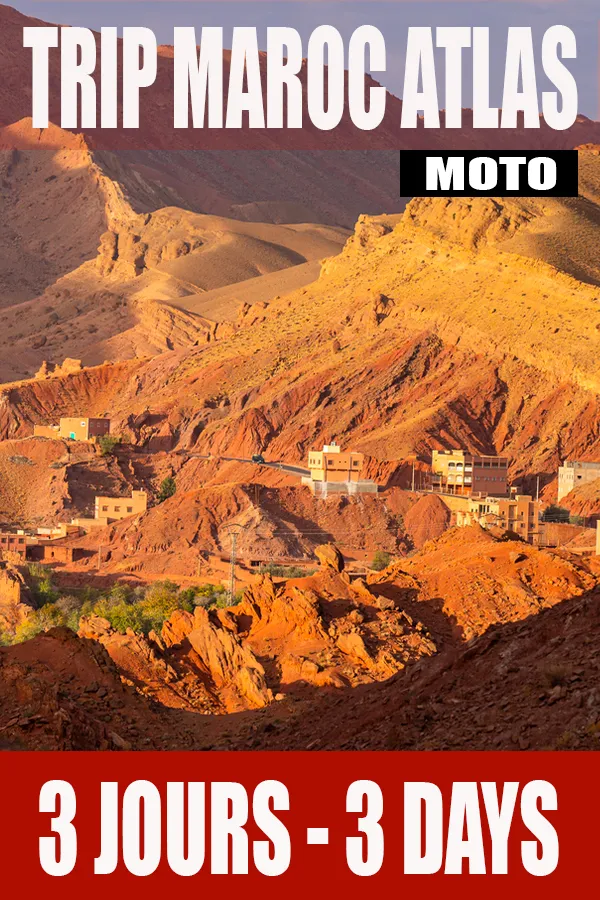 MOTO ENDURO 3 JOURS EN PENSION COMPLÈTE AU MAROC