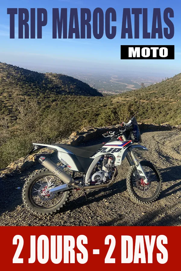 MOTO ENDURO 2 JOURS EN PENSION COMPLÈTE AU MAROC