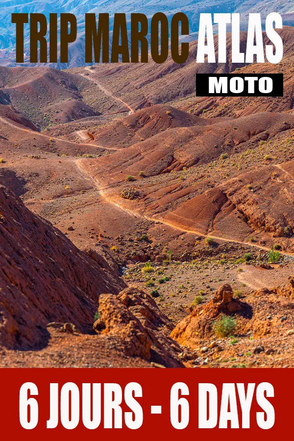 MOTO ENDURO 6 JOURS EN PENSION COMPLÈTE AU MAROC