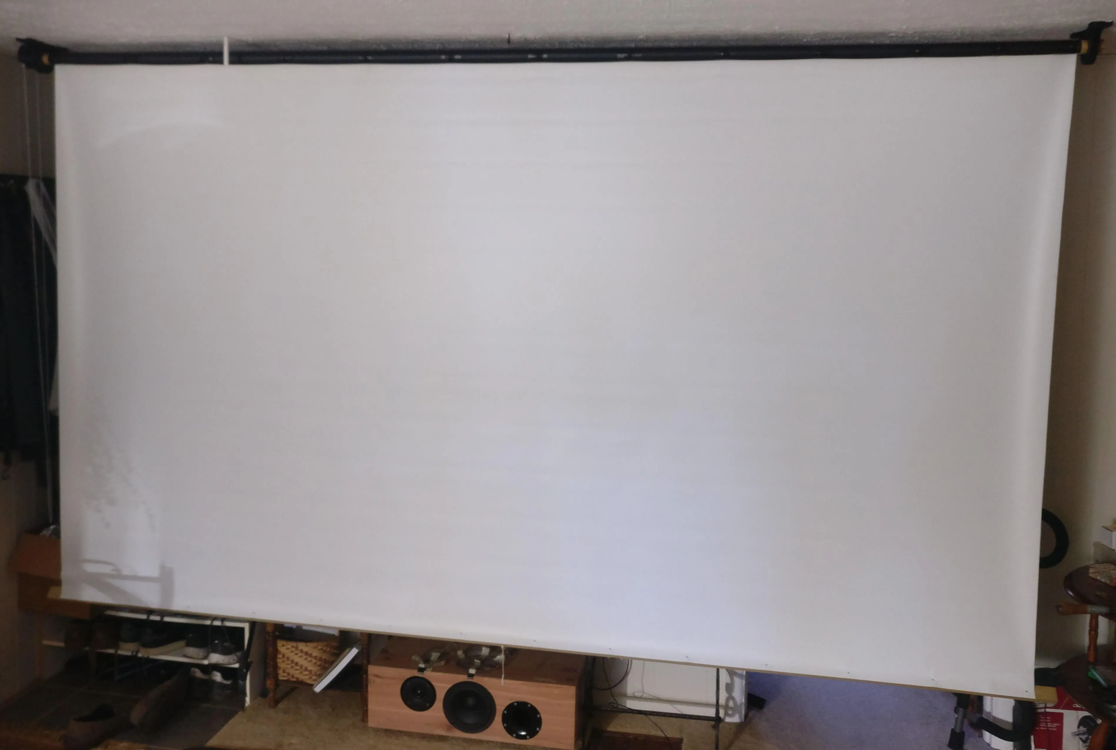 Movie Projector and Screen