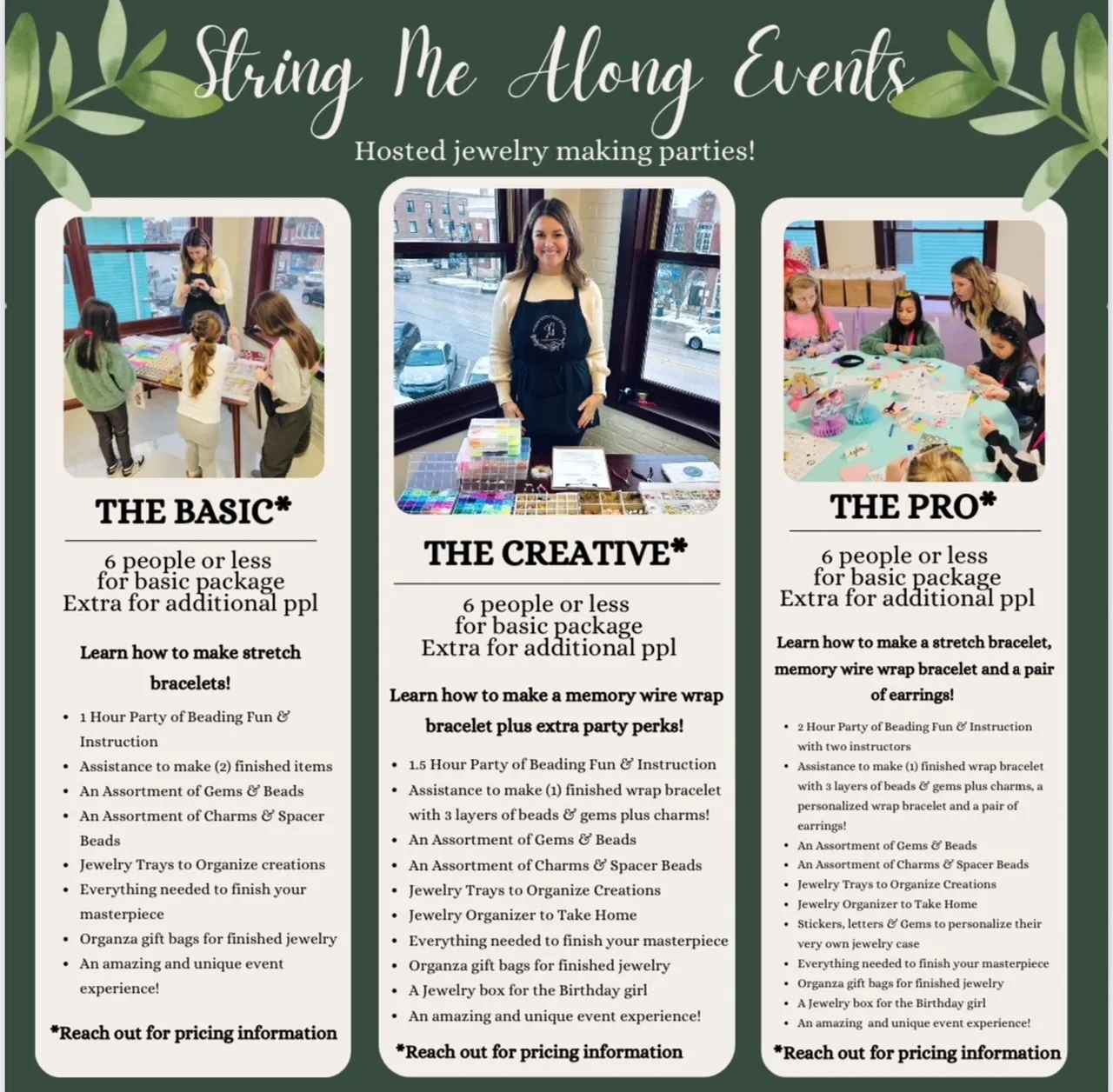 Handmade Jewelry Party