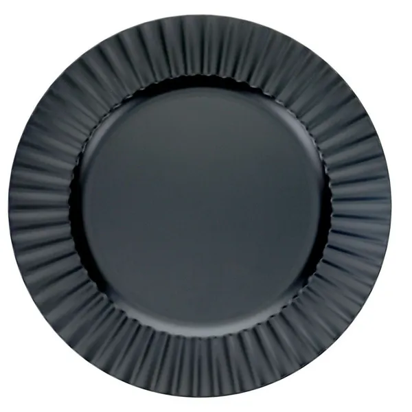 Charger - Black fluted