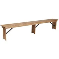 Wood Bench