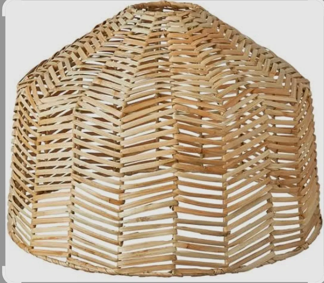 Rattan Pendant lamp shade - 18 in