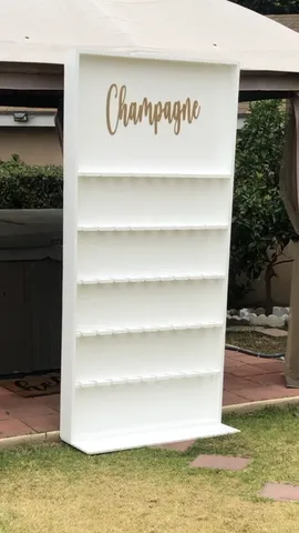 Champagne wall