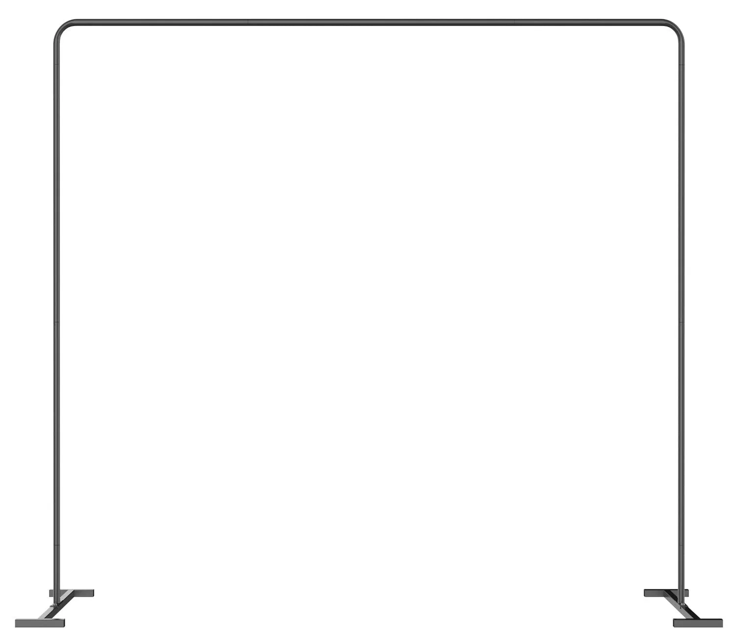 Arch - Square black metal 