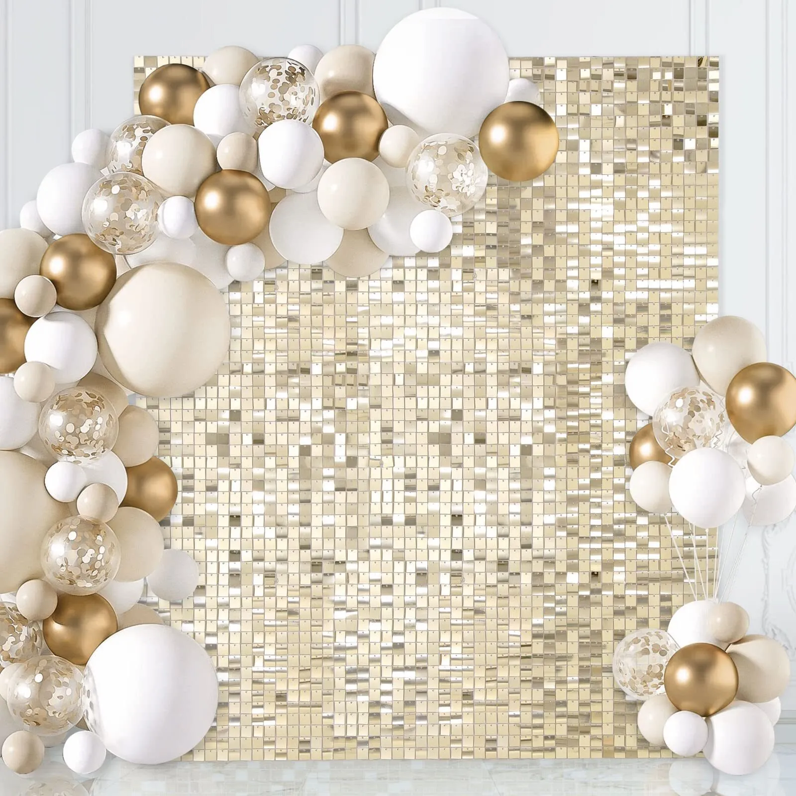 Back drop - Gold Sequin