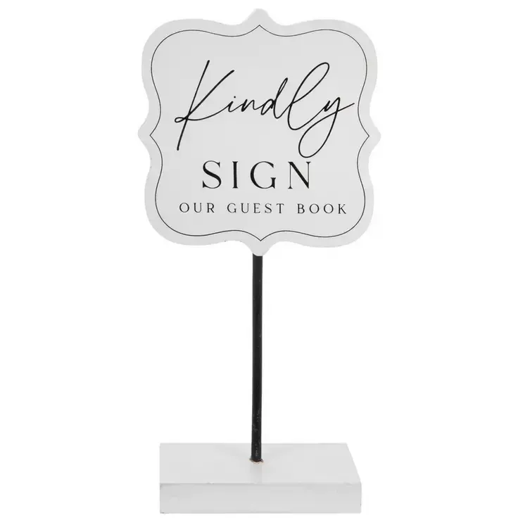 Guest Book sign