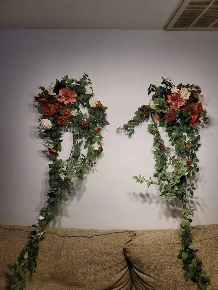 Flowing Fall Arch Pieces