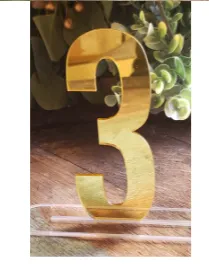 Gold Table Numbers