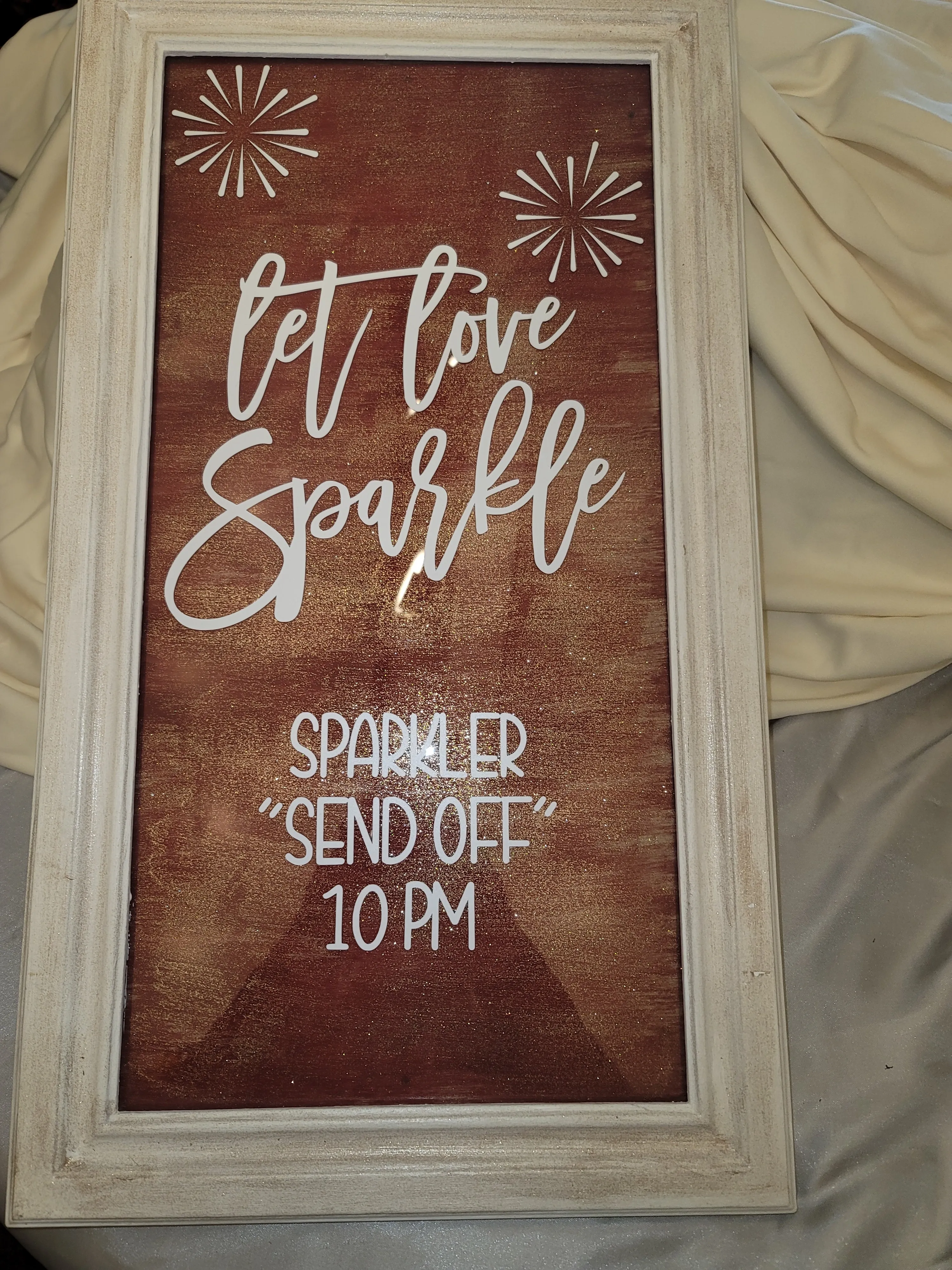 Sparkler Send off 10pm 