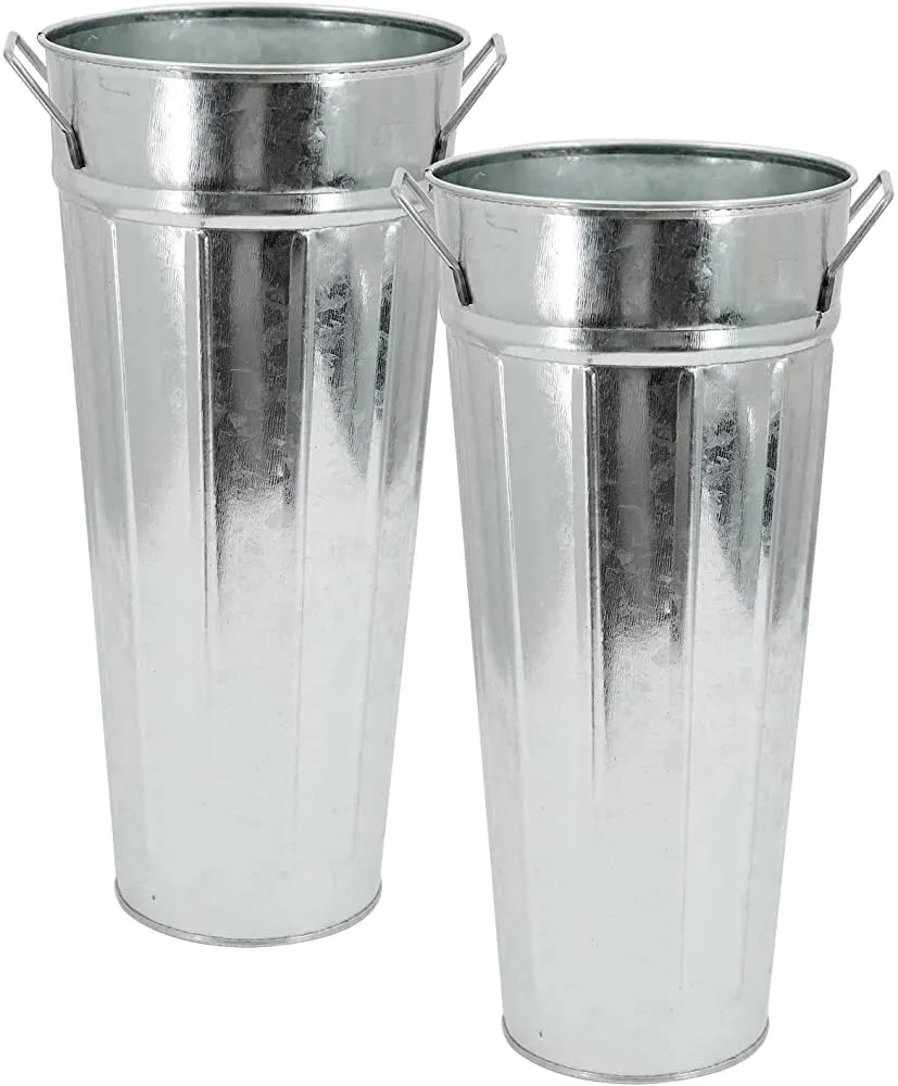Galvanized Vase