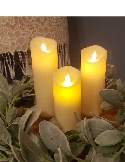 Battery Pillar Candles 