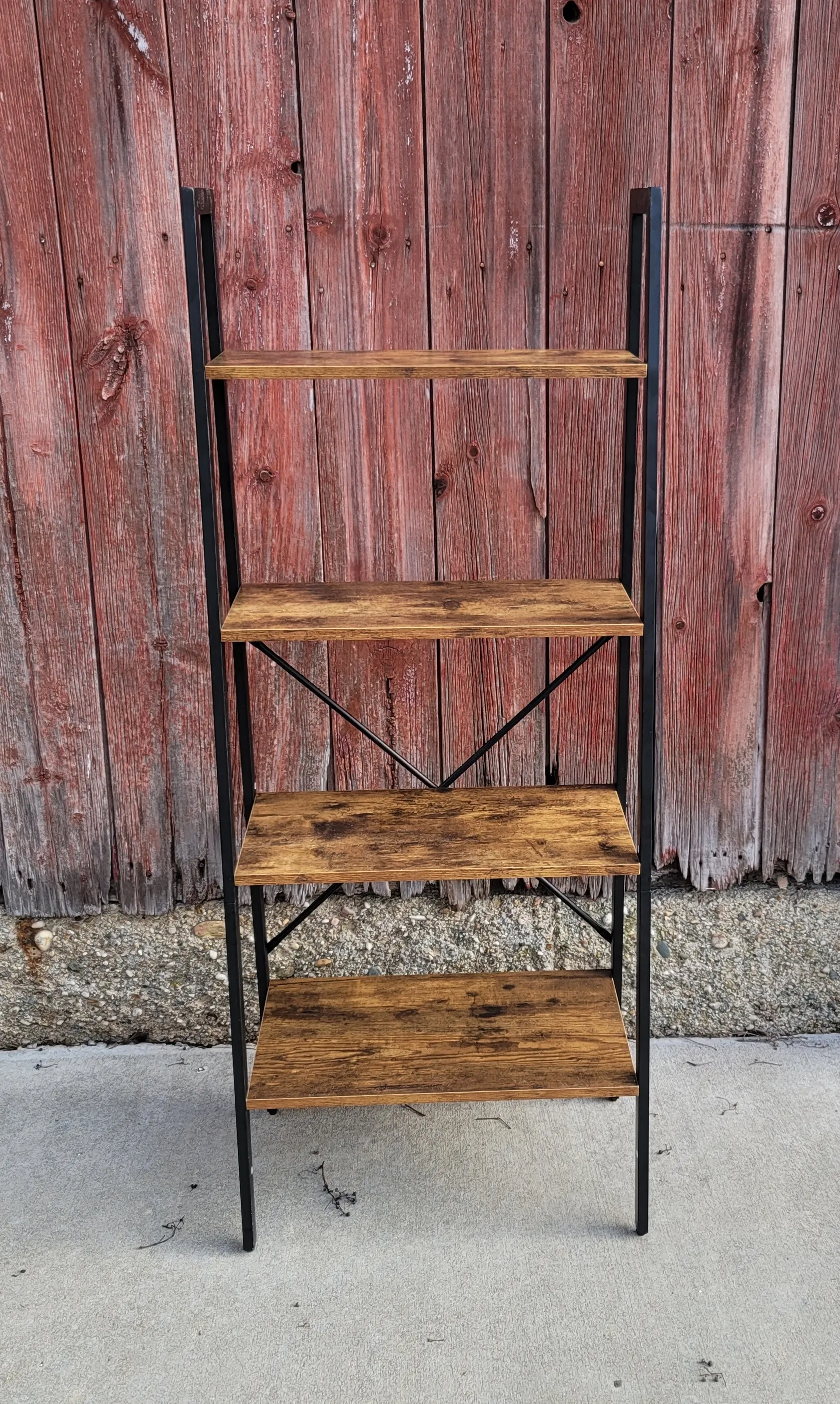 Shelf rustic wood