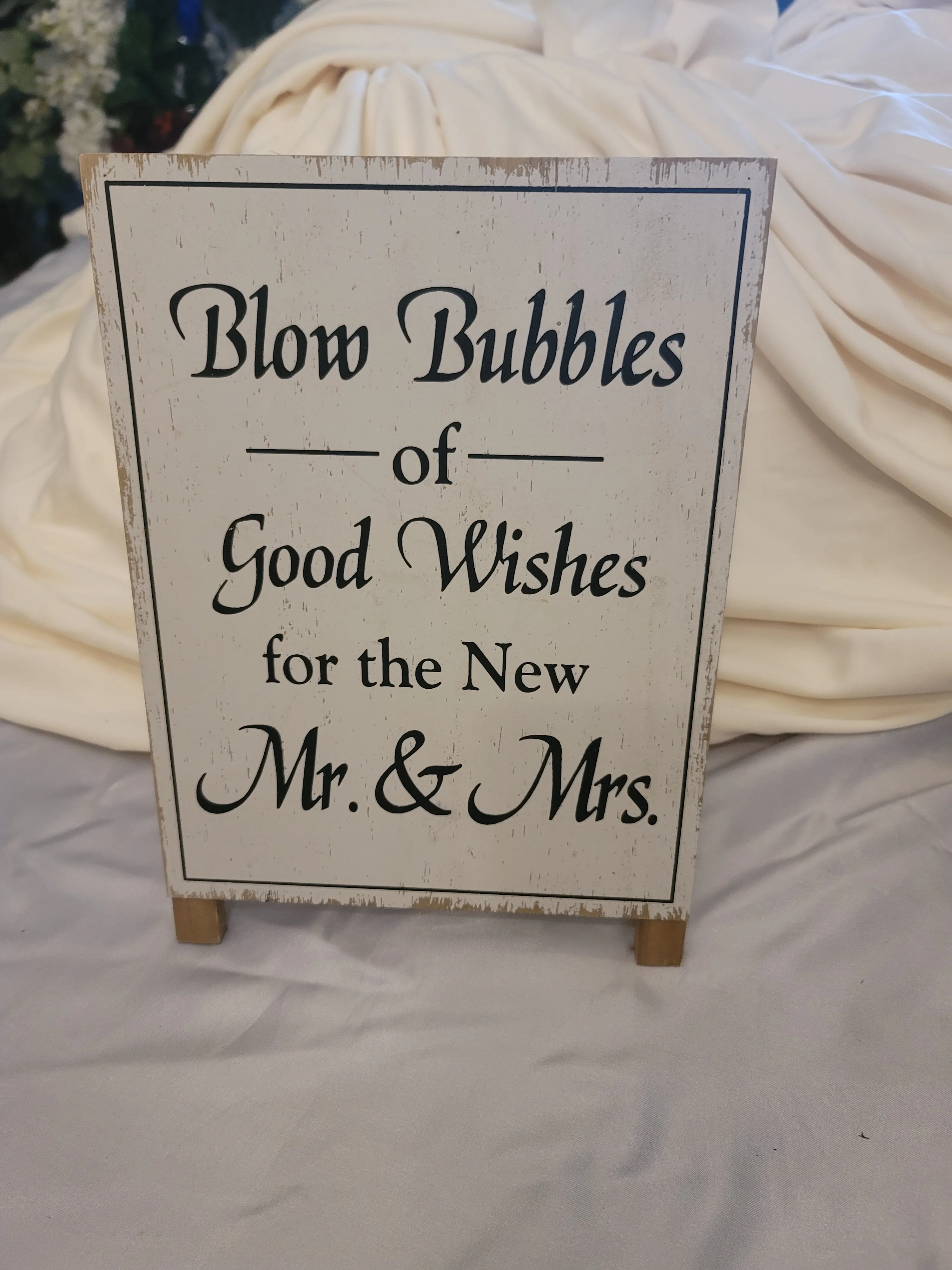 Bubbles sign 