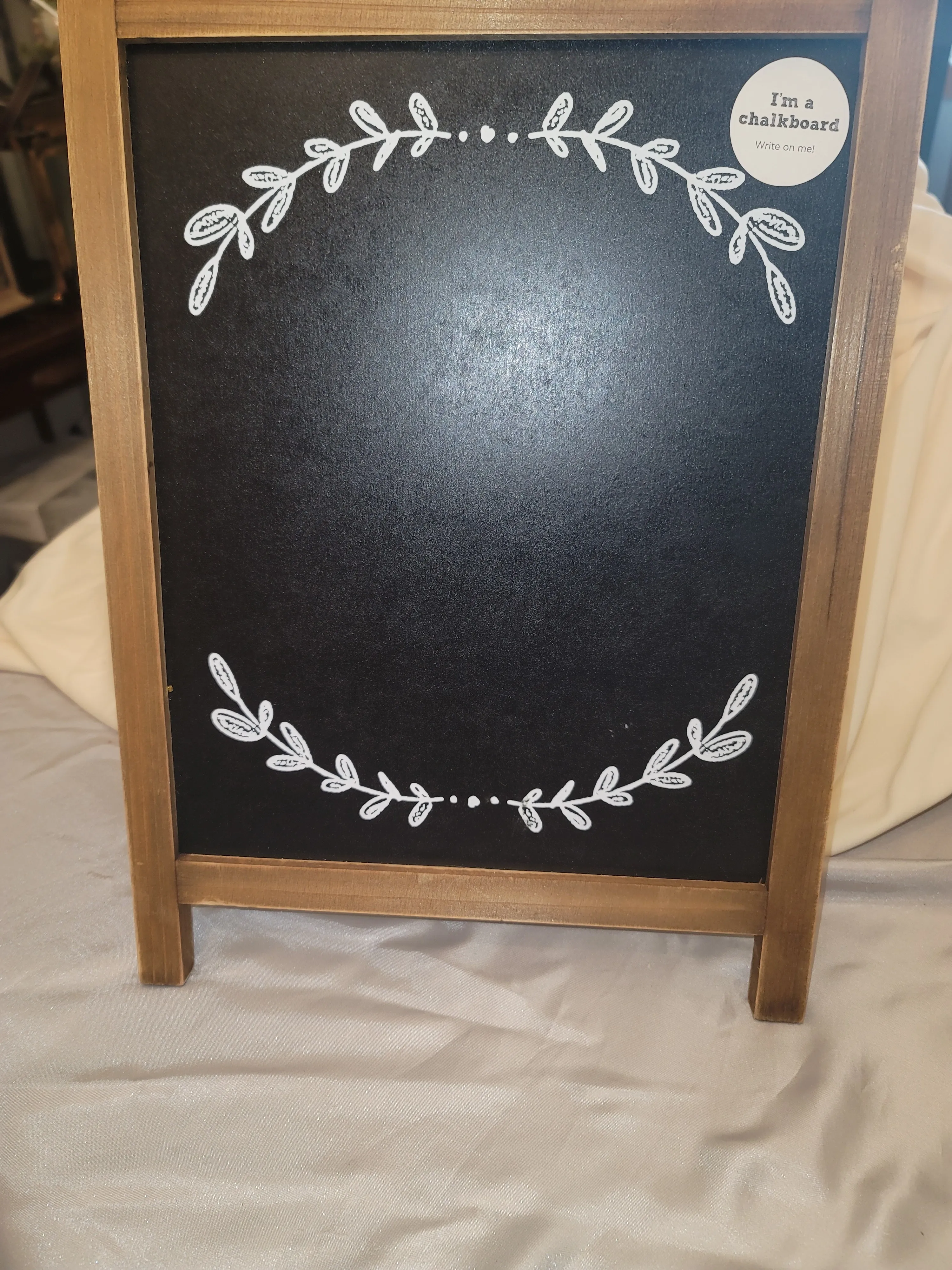 Tabletop chalkboard