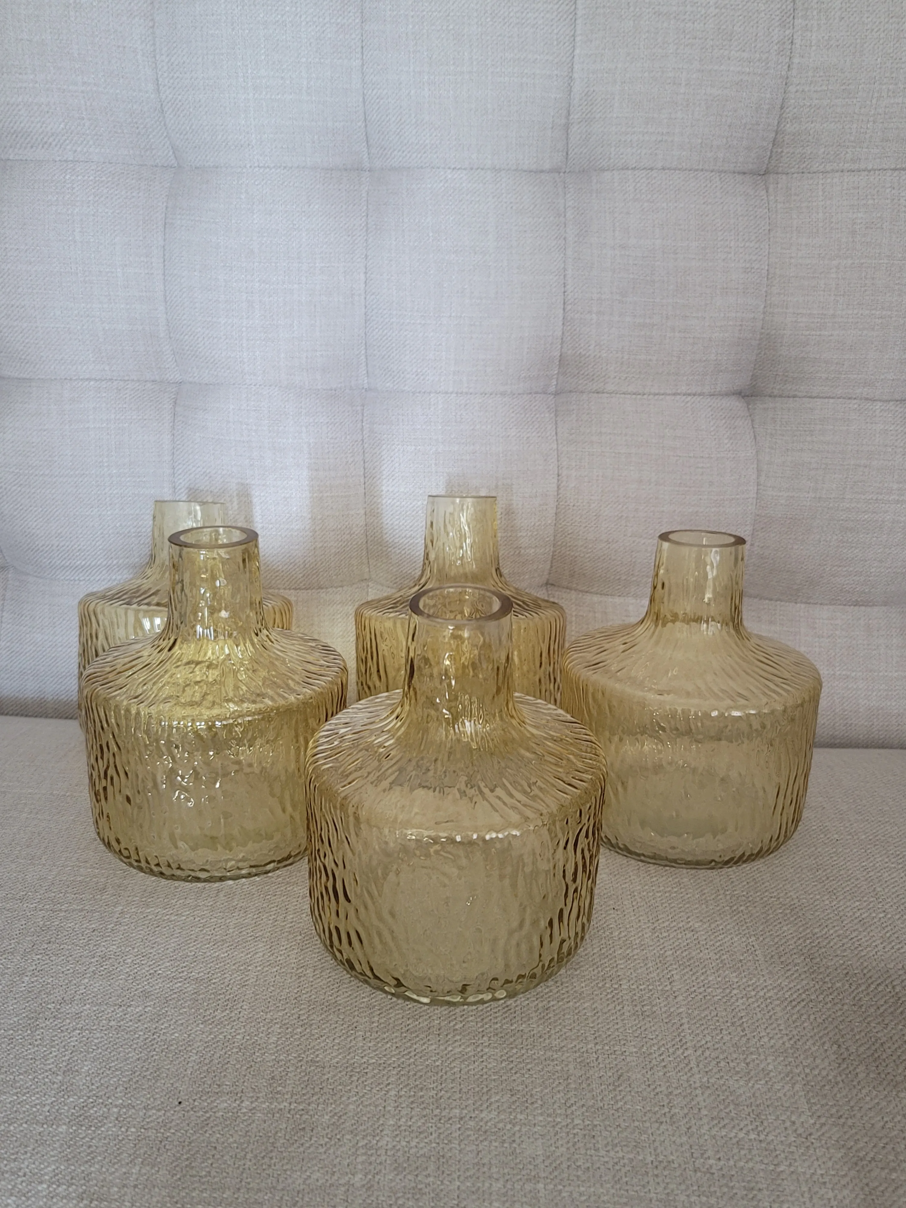 Antique yellow vase