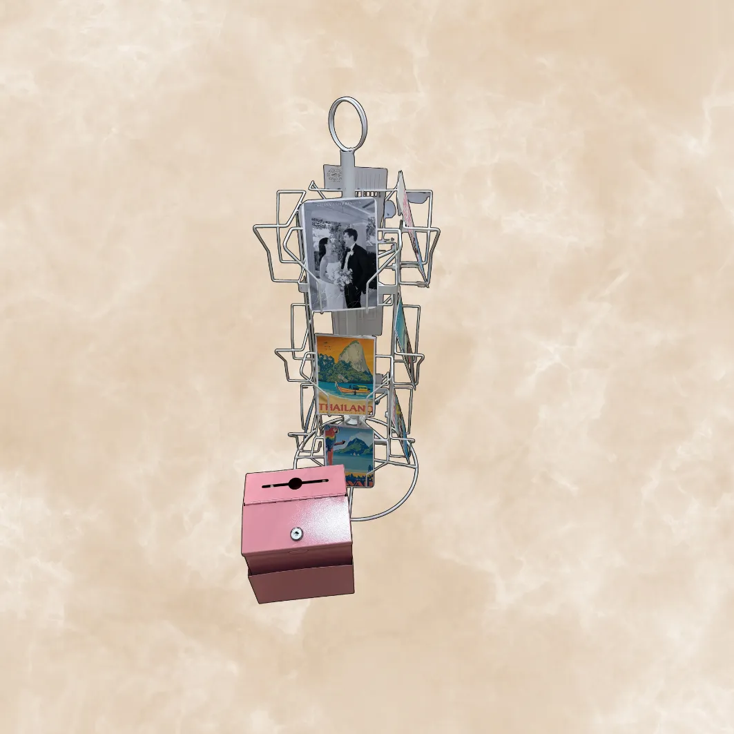 Postcard Guest Book Station