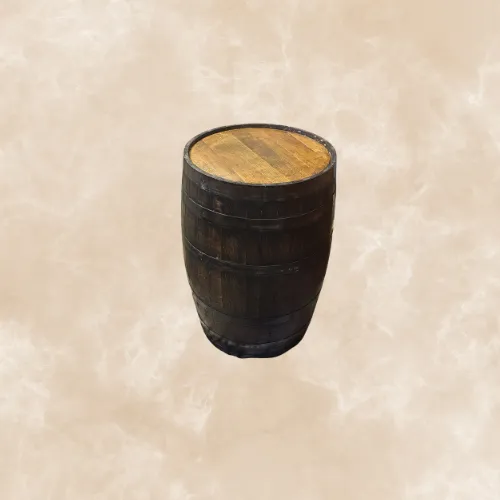 Rustic Whiskey Barrel - Wedding Display, Cocktail & Decor Table
