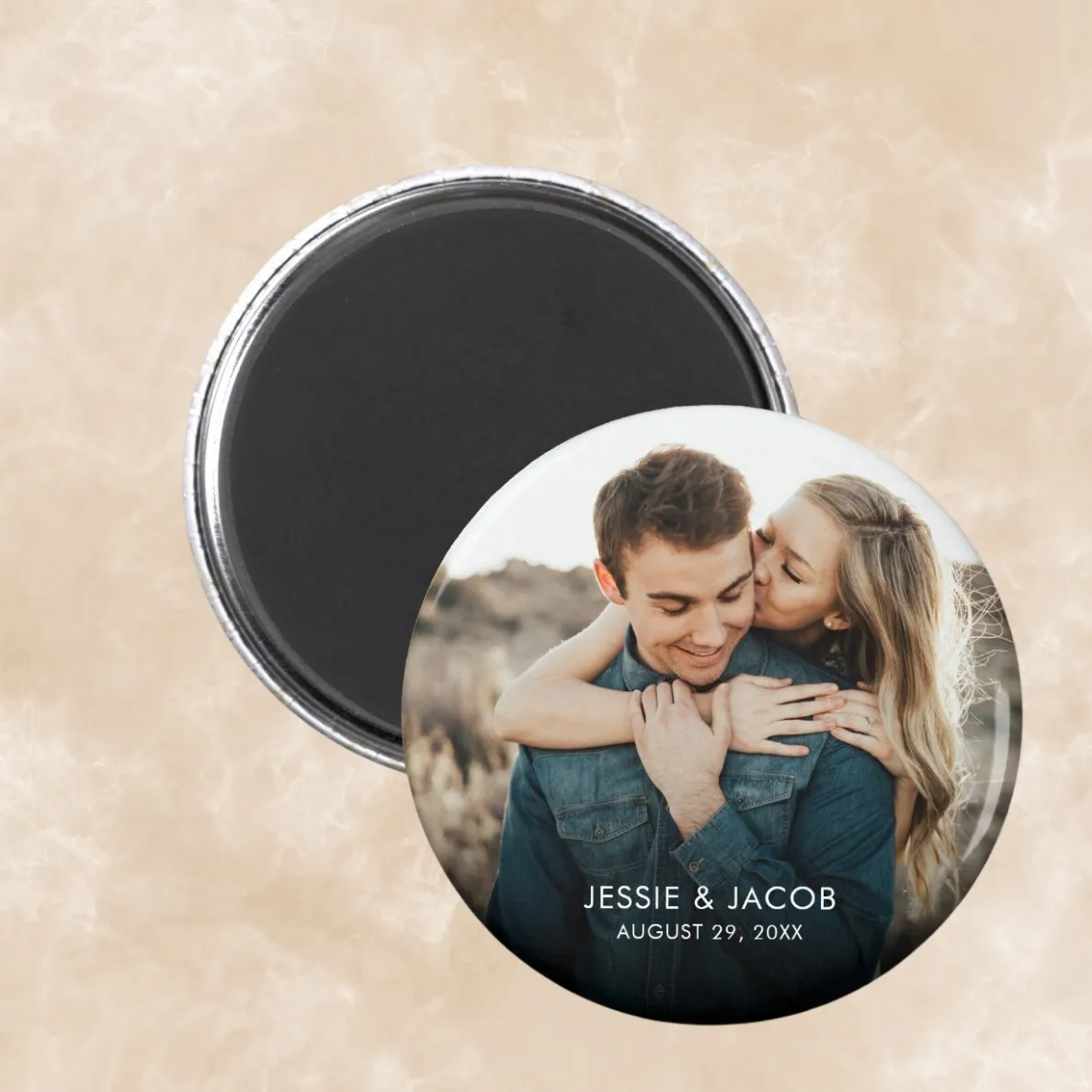 Custom Photo Bubble Magnets