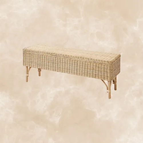 Rattan Bench/Chair
