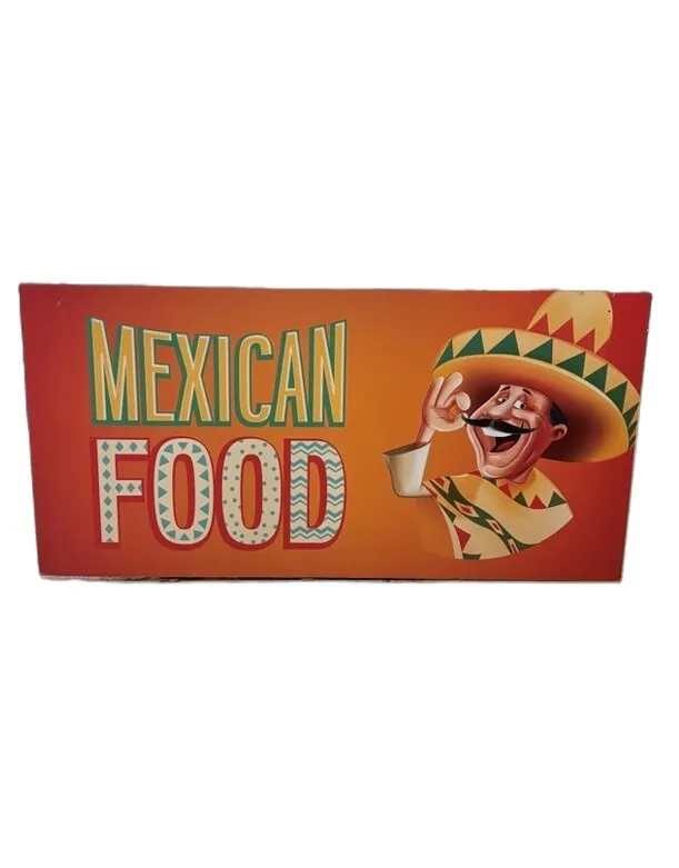 Standee Mexican food - 0.6x1.20m