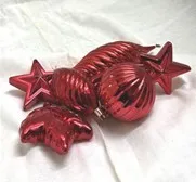 Red Christmas Ornaments Assorted 