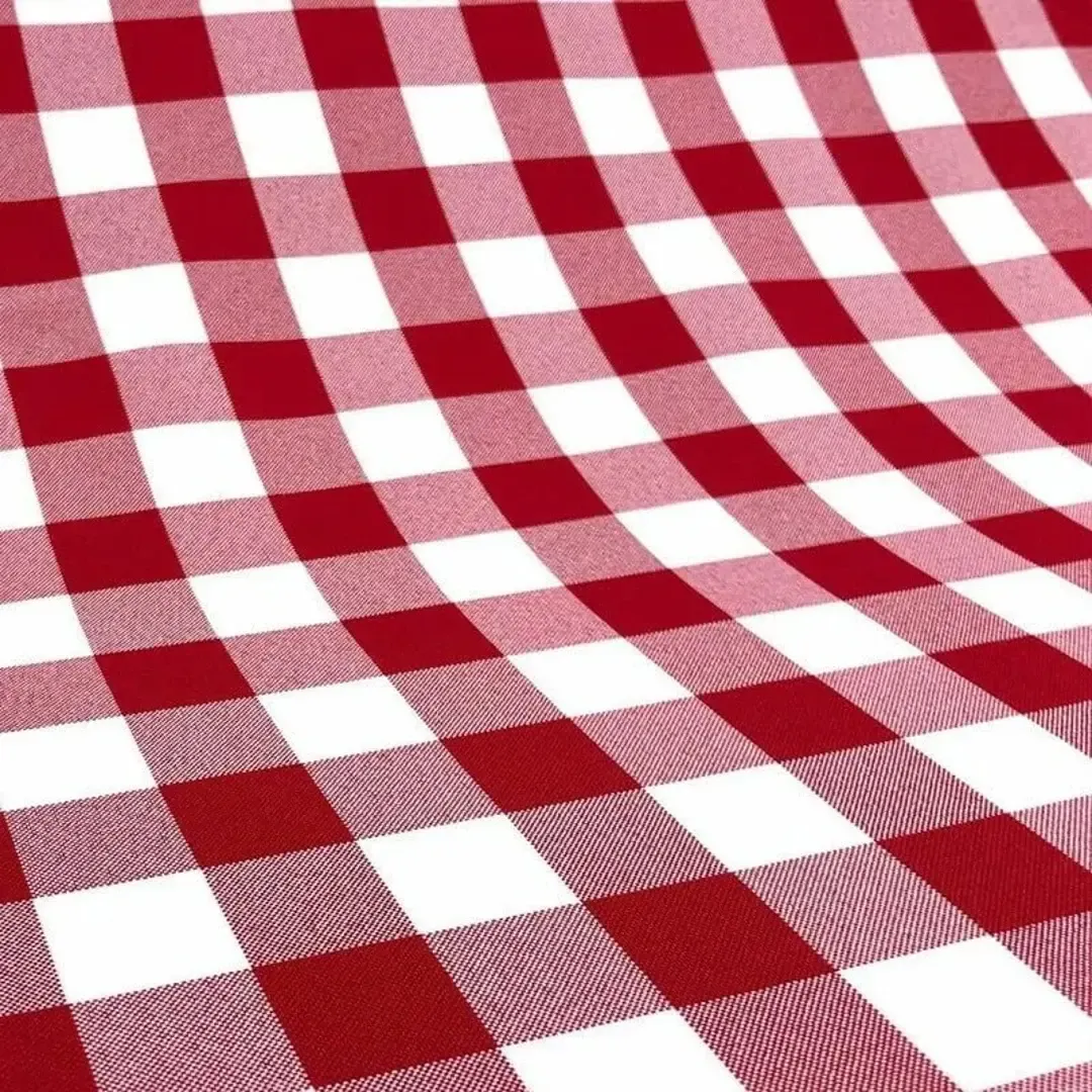 Vichy table runner 