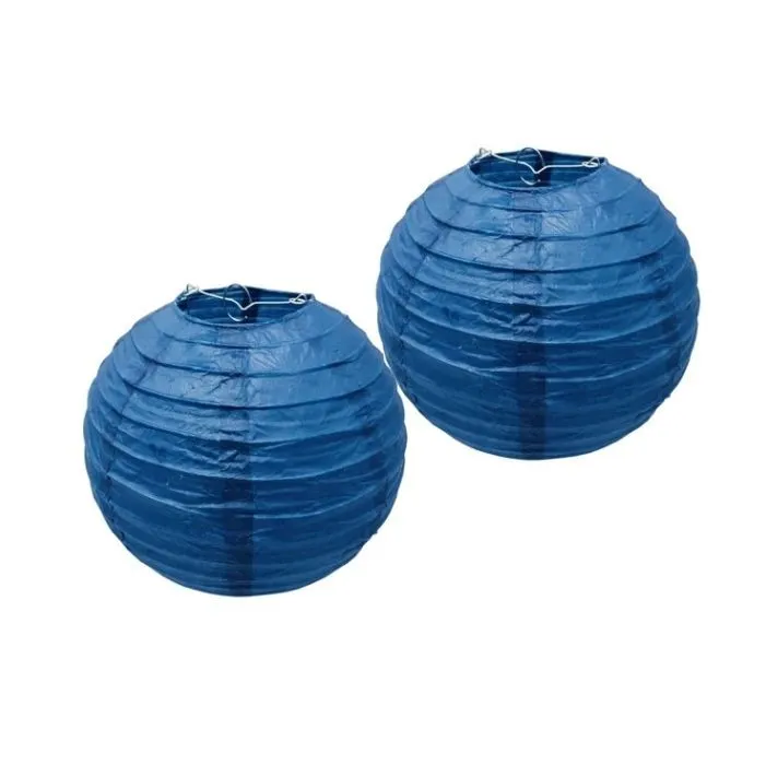 Asian Paper Lanterns Various colors box - Small