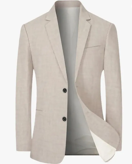 Windsfinr Men's suits and jackets in stretch linen