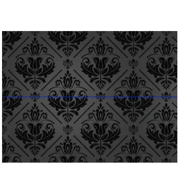Black wall with Venetian pattern aluminium – 2 x 1.50 m 