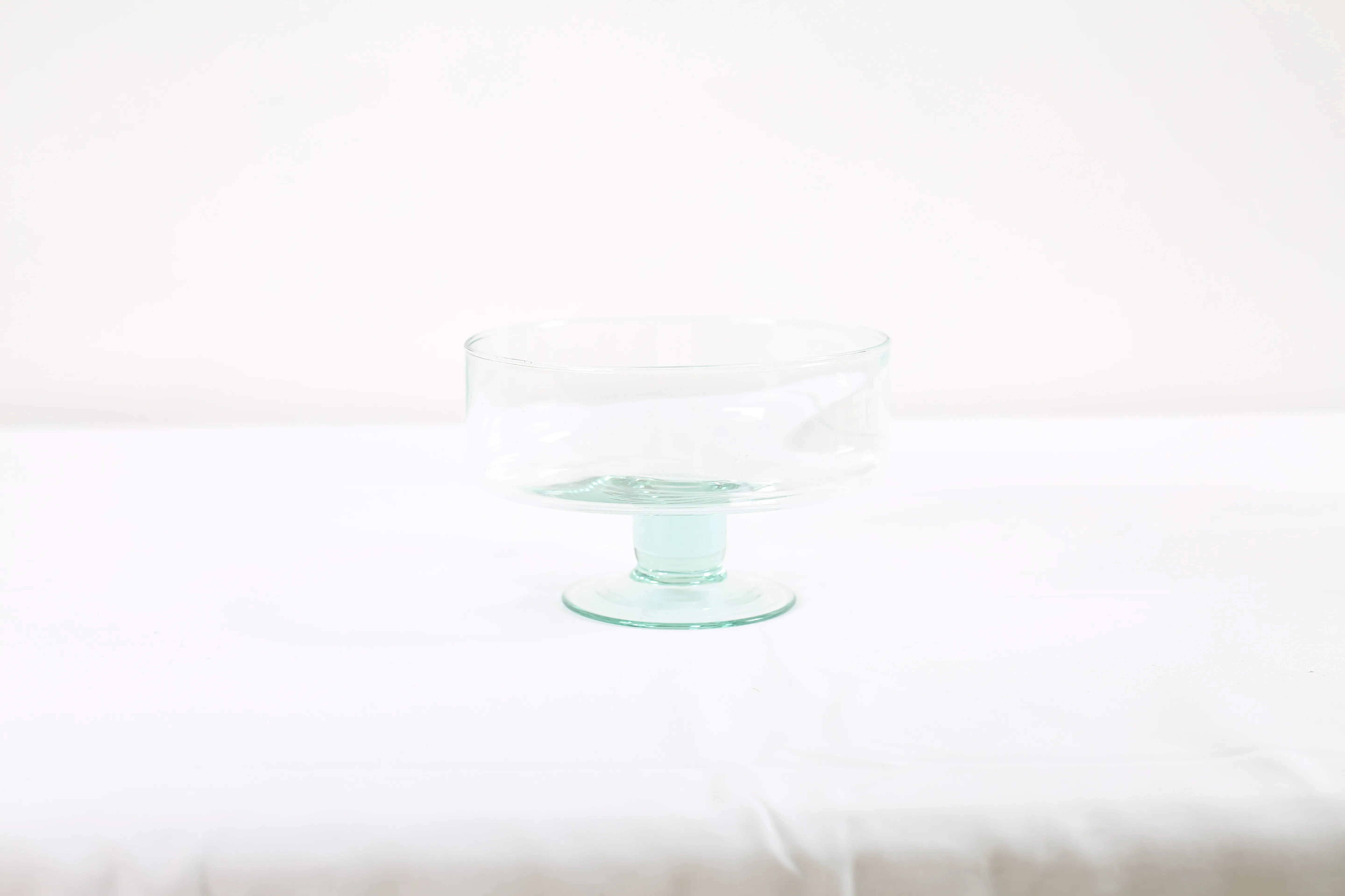 Transparent flat dome