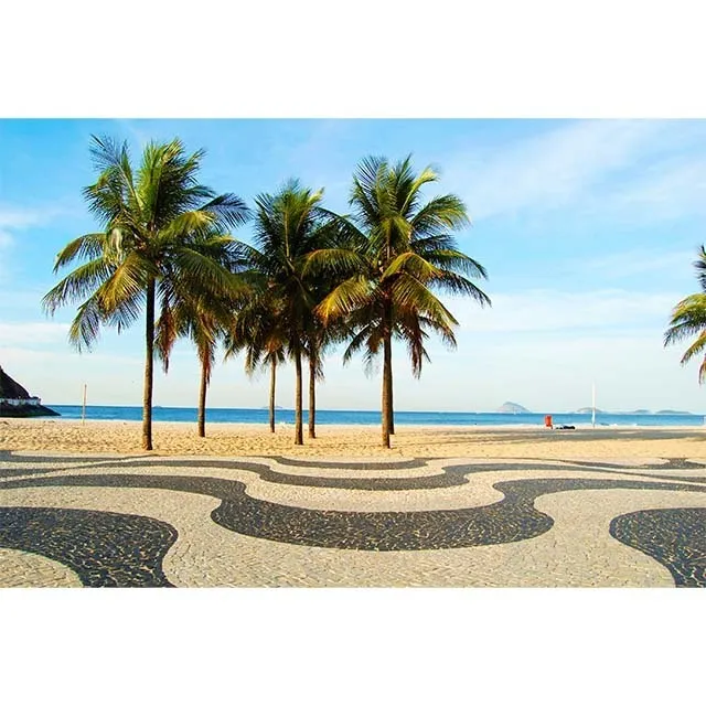 Tropical - Visual Copacabana Boardwalk 3x2m