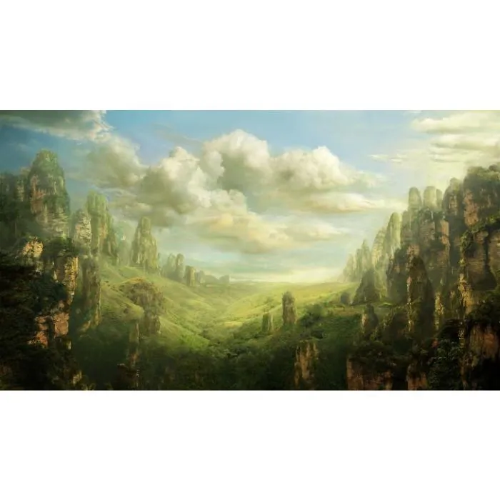 Fantasy Land - Rocky Landscape 3x2m