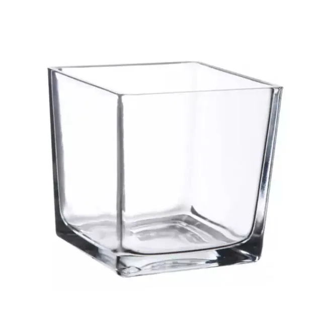 Large square vase