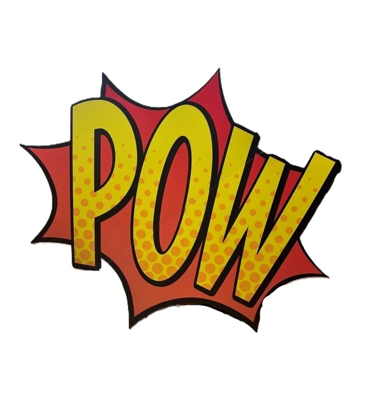 Standee POW! - 1.80x1.60m