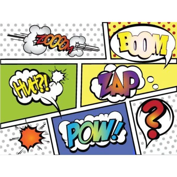 Pop Art - Visual Comic Book 3x2m