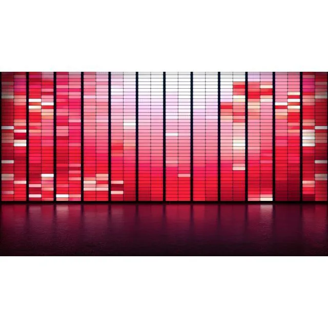 Music - Visual Sound Equalizer Wall 3x2m