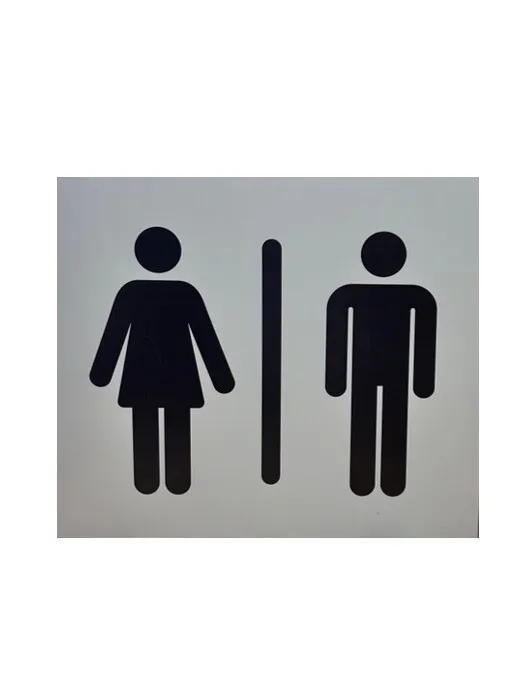 Toilets indication - 0.8x1m