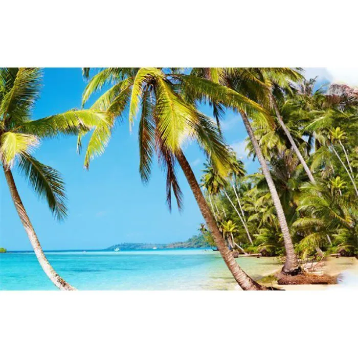 Tropical - Large Palmtrees Visual 3x2m Part 2