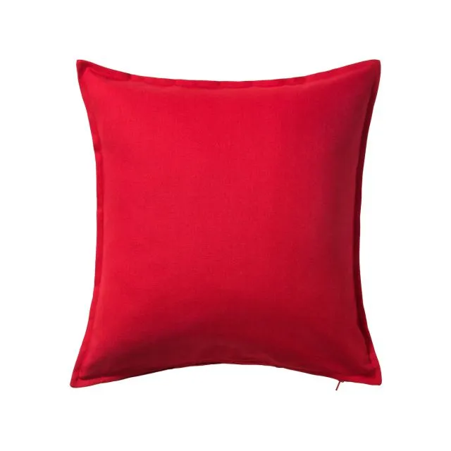 Red square cushion