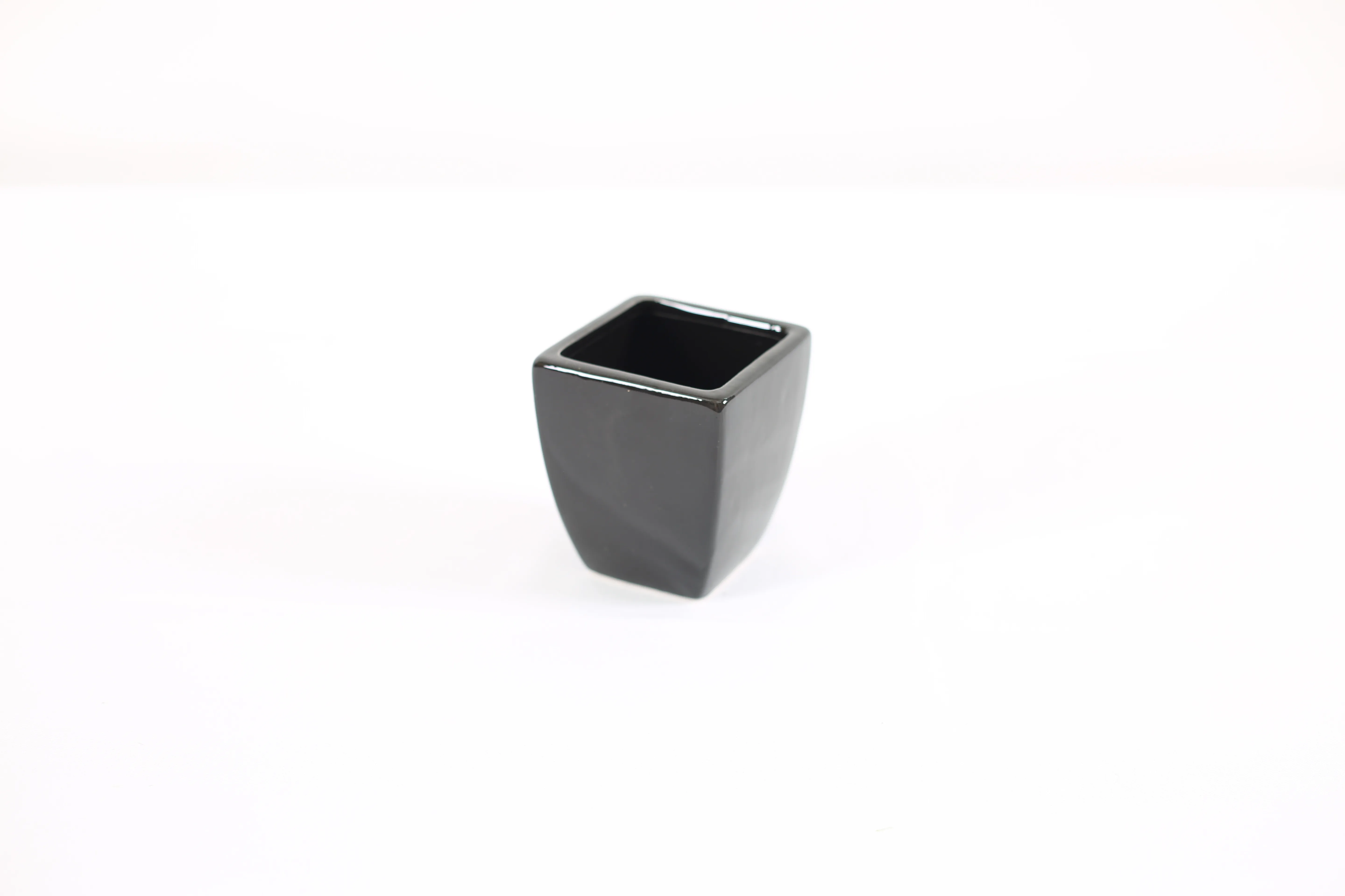 Black vase