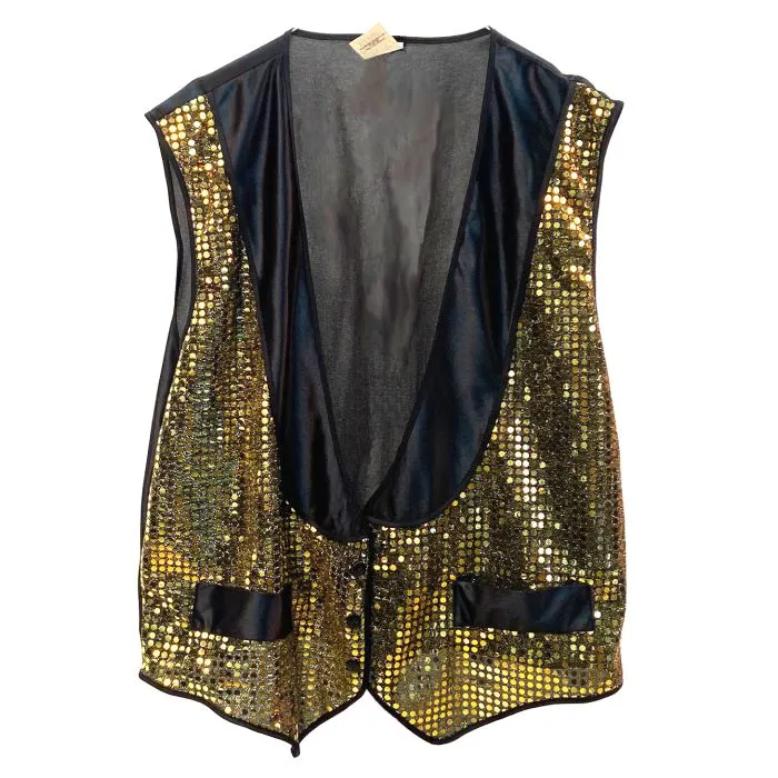 Black and Gold Vest