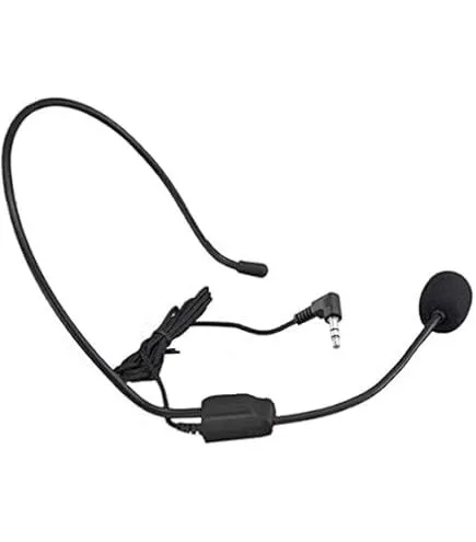 Headband microphone translation