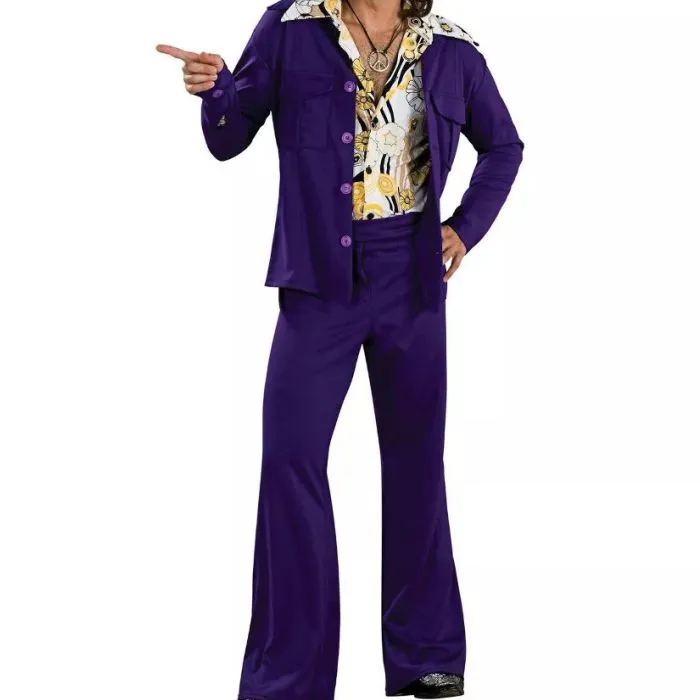 60s Purple Outfit