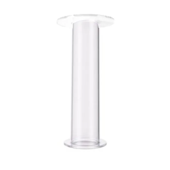 Transparent Round plexiglass display