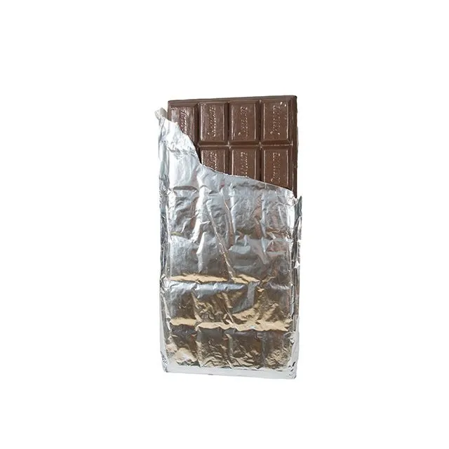 Giant brown chocolate tablet