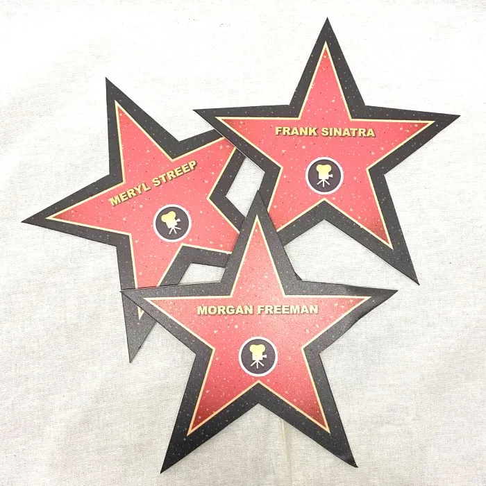 Assorted Hollywood Theme Elements
