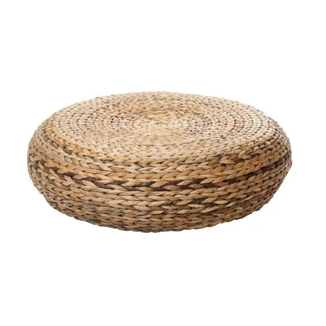 Oriental seating made of braided banana fiber